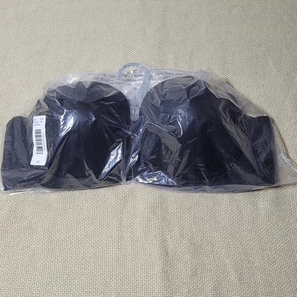 NWT Cacique Comfort Bliss Black Lightly Lined Multi-Way Strapless Bra (42C) - Picture 4 of 10